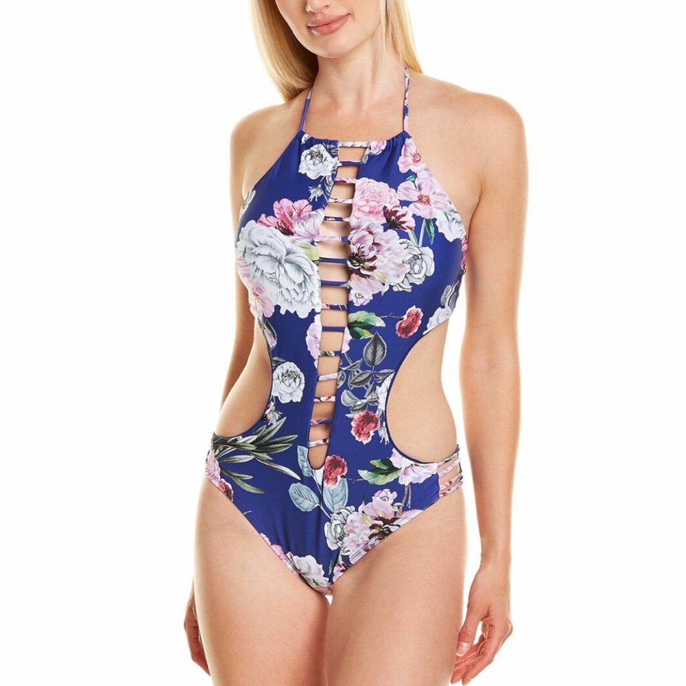 RACHEL Rachel Roy One Piece Swimsuit Size L NWT